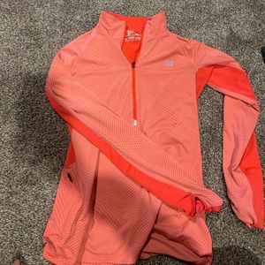 Quarter zip track jacket